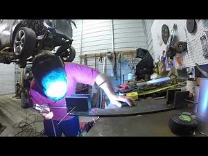 Making a mini excavator thumb