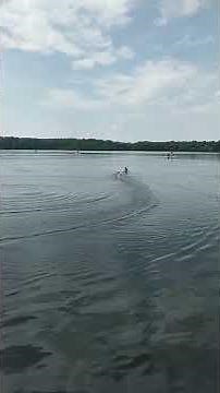 Barbie on her RC jet ski with a new brushless motor.