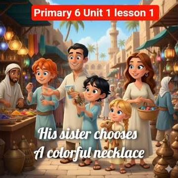 Primary 6 Unit 1 lesson 1 #englishlearningclass #kidseducatio #education #english #learning