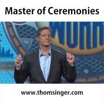 Master of Ceremonies / Event EmCee for Corporate Meetings - Thom Singer