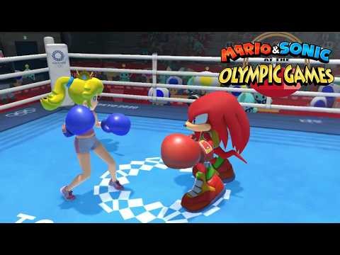 Boxing Hard Gameplay Mario & Sonic At The Olympic Games Tokyo 2020 Peach Yoshi Silver Tails Waluigi