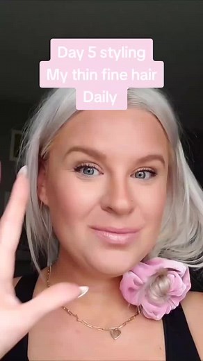 Day 5 styling my thin fine hair every day! Today I'm getting my hair cut so @Alaina Lee Hair & Makeup is doing my hair for me. She gives me the perfect haircut for my thin fine hair and helps it look so much thicker and fuller! #perfecthaircut #thinhairstyle #finehairstyles #finehaircut #diyhairschool