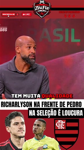 Is Richarlyson better than Pedro? #flamengo #braziliannationalteam #brazil