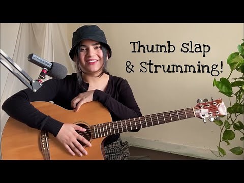 How to Thumb Slap and Strum Guitar | The Slap Strum Technique | Easy Guitar Lesson for Beginners