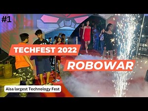 IIT Bombay Techfest 2022 Robowar 🔥| |Asia Largest technology Fest #iitbombay