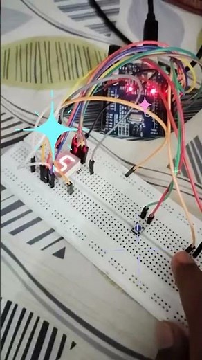 Arduino project using Seven segment display