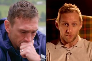 Emotional moment Rob Burrow's pal breaks down in tears over ex-Leeds Rhino star's battle with motor neurone disease