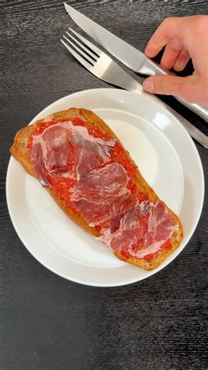Pan con Tomate con Jamón Ibérico