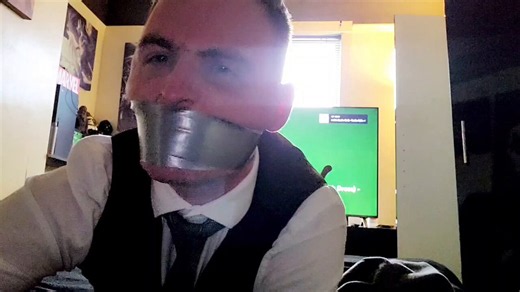 Throwback to one of the best self tape gags I did. Repost if you love a tight tape gag 😈🤐
