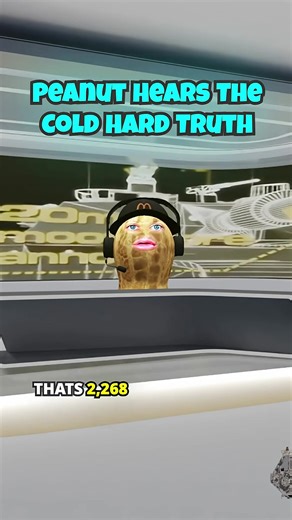 Peanut hears the cold hard truth 🤣🥜#theburntpeanutclips #theburntpeanut #fyp #arcraiders