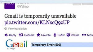 Gmail suffers outage
