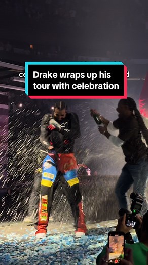 Drake's Epic Tour Finale Celebration | TikTok