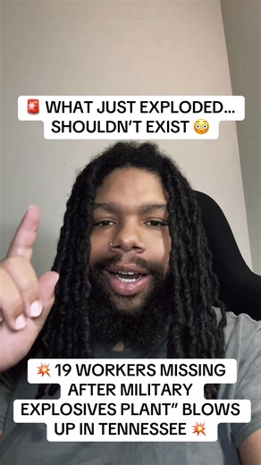 128K views · 2.3K reactions | 19 WORKERS VANISH After Mysterious Explosion in Tennessee #explosion #tennessee #somethingaintright #military #news #fyp | Zaereacts | Facebook