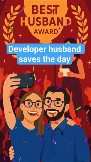 The perks of being married to a software developer