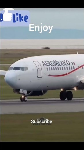 How Do Airplanes Land Safely#AirplaneLanding #AviationLovers #SafeLanding #Aeromexico