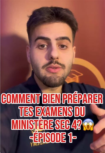📚 Secondaire 4 : quand faut-il commencer à étudier pour les examens du ministère ? Beaucoup d’élèves pensent qu’ils peuvent commencer à étudier quelques jours avant l’examen. Mais c’est souvent là que les problèmes commencent. Les élèves qui réussissent le mieux ne font pas un sprint de dernière minute. Ils commencent leur préparation plusieurs semaines à l’avance : ✔️ revoir les notions importantes ✔️ pratiquer avec des exercices ✔️ corriger leurs difficultés avant l’examen La clé, ce n’est pa