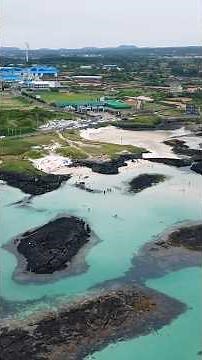 Jeju's Secret Sea: Drone Filming of Conan Beach | An Emerald Emotional Journey