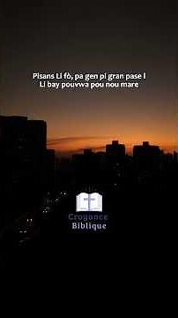 Lè pwoblèm vin pou ravaje m || Mizik levanjil || croyance Biblique || #gospelmusic #music #adorasyon