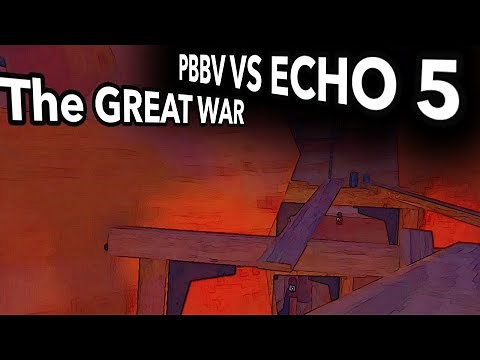 PBBV VS ECHO 5 - THE GREAT WAR (First 7 Minutes) || Gorilla Tag