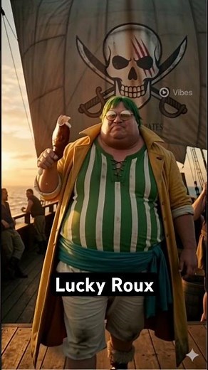 Lucky Roux aka MasterChef of RedHair Pirates #onepiece #lucky #ai #liveaction #redhairpirates #luffy