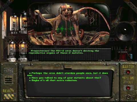 Fallout 1 ending: the master kills himself