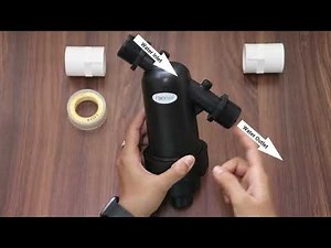 How to install Screen Filter |Rainflow Screen Filter Installation |How to install water tank filter