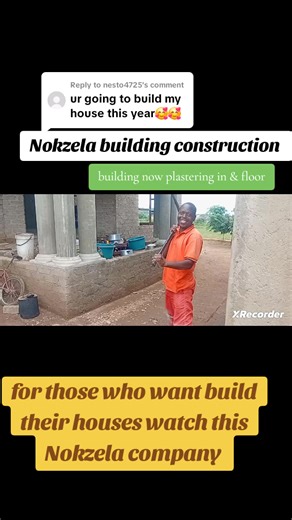 Nokzela Building Construction: Current Plastering and Flooring Progress