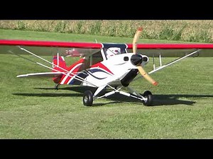 First couple of flights with the Hanger 9 CubCrafters Carbon Cub FX-3 165" with DLE 170cc