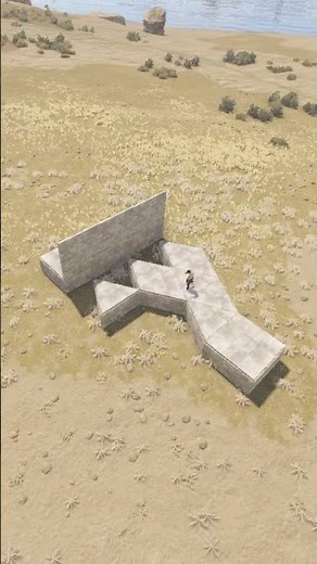 HOW TO MAKE WIDEGAPS - RUST #rust #rustbasebuilding