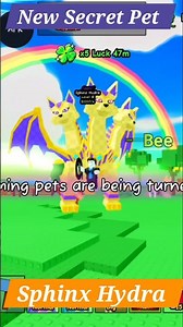 New Secret Pet- Sphinx Hydra in Catch and Tame #roblox #robloxgame #gaming #games #catchandtame