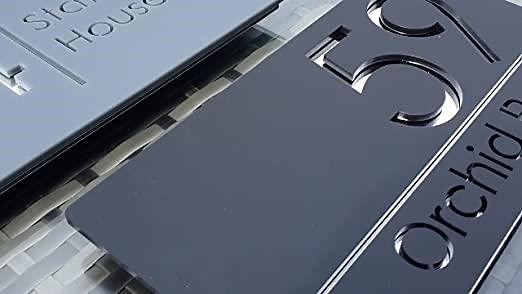 K Smart Sign Ltd Bellissima A4 House Sign Range