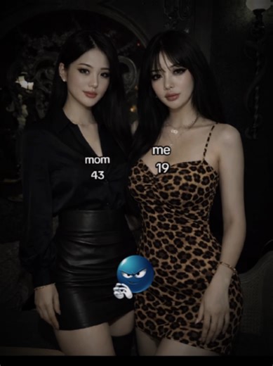 Proof that genetics didn’t skip a single beat. 🧬 Growing up is a wild ride, but Mom stayed in her prime! 💅✨ #glowup #familygenetics #transformation #momanddaughters #2000snostalgia