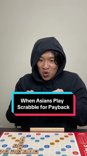 He’s back… 😏 #skit #scrabble #asian #revenge #comedy | scrabble