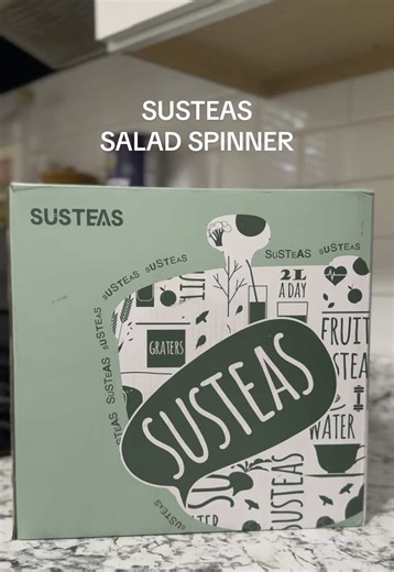 SUSTEAS Salad Spinner: Essential Kitchen Gadget