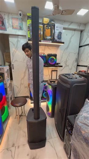 16 Inbuilt Speakers waala MINAR MODEL 😍🔊 Part 2 8766397294 #speaker #inventions #tall #feet