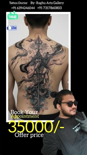 Full back shiva tattoo ideas #shiva #tattoo #ideas #creative