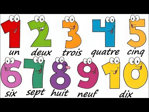 HOW TO COUNT IN FRENCH 1 TO 100 Learn FRENCH NUMBERS Apprenez les CHIFFRES |