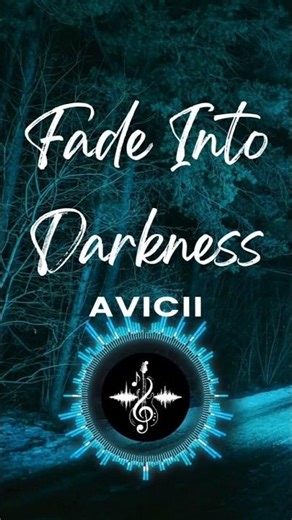 Avicii - Fade Into Darkness (Lyrics Video with Visualizer) #shorts #lyrics #edmmusic