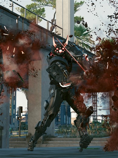 Modded Sandevistan in Cyberpunk 2077 is addictive. this one is set at 90% slow relative to your enemies. This Sandevistan is produced by Arasaka and has the unique downside of reducing your max health by 80% when active, but it's so worth it. Follow for more modded Cyberpunk2077 !! #cyberpunk #sandevistan #arasaka #modding #headshot