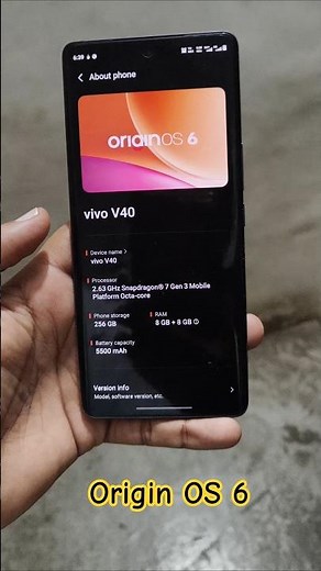 Vivo V40 Gets OriginOS 6 Stable Update 🚀 | New Features & Changes