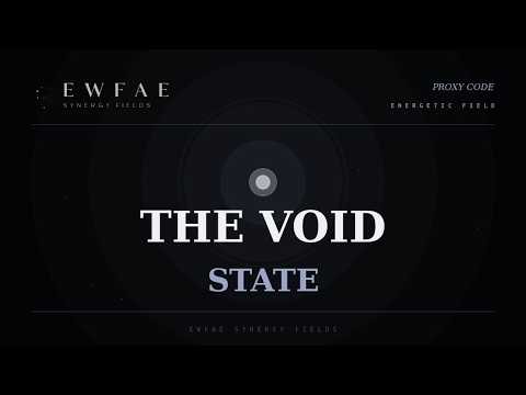 THE VOID STATE — The Field of Pure Potential | Proxy Code