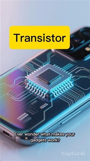 Transistor Explained in 30 Seconds ⚡ | How Electronics Actually Work!#shorts