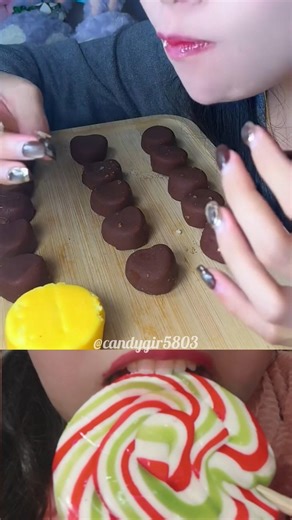 Colorful sweet Candy eating | 🍬 Satisfying condy Sounds PT258 #viralvideo #shortfeed #shorts