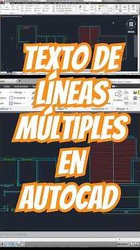 ✨✨How to Create Multiline Text in AutoCAD #autocad #architecture #cad