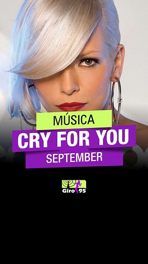 September - Cry For You #giro95 #djteejota #nostalgia #anos2000 #girodrive #live | Giro95