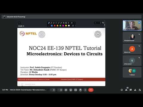 Week-2 Tutorial (Microelectronics: Devices to Circuits) : NPTEL NOC24 EE-139, Y2024
