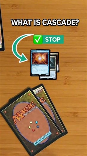 How Does Cascade Work? #mtg #magicthegathering #shorts
