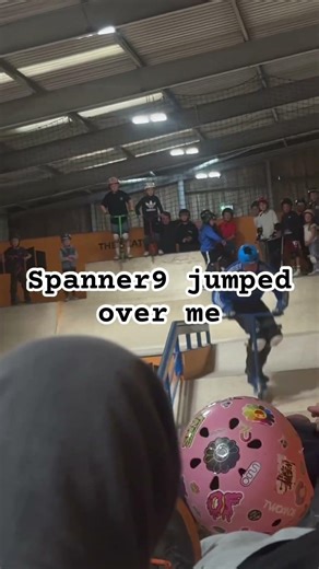 Spanner9 jumped over me #spanner #mounthawk