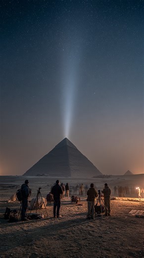 WHAT is happening here?! Scientists Recorded Energy Beams Rising From the Pyramids #scientists #pyramid #ancient | Life's Biggest Questions