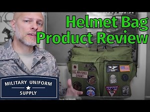 Military Helmet Bag Review - Military Bags and Packs - Olive Drab Flyers Bag
